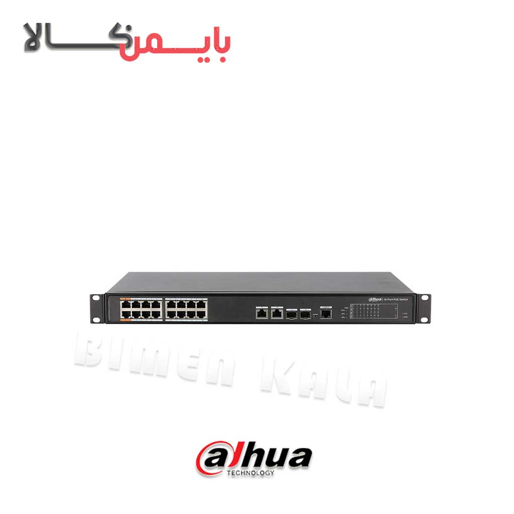 سویچ شبکه داهوا مدل DH-PFS4218-16ET-240